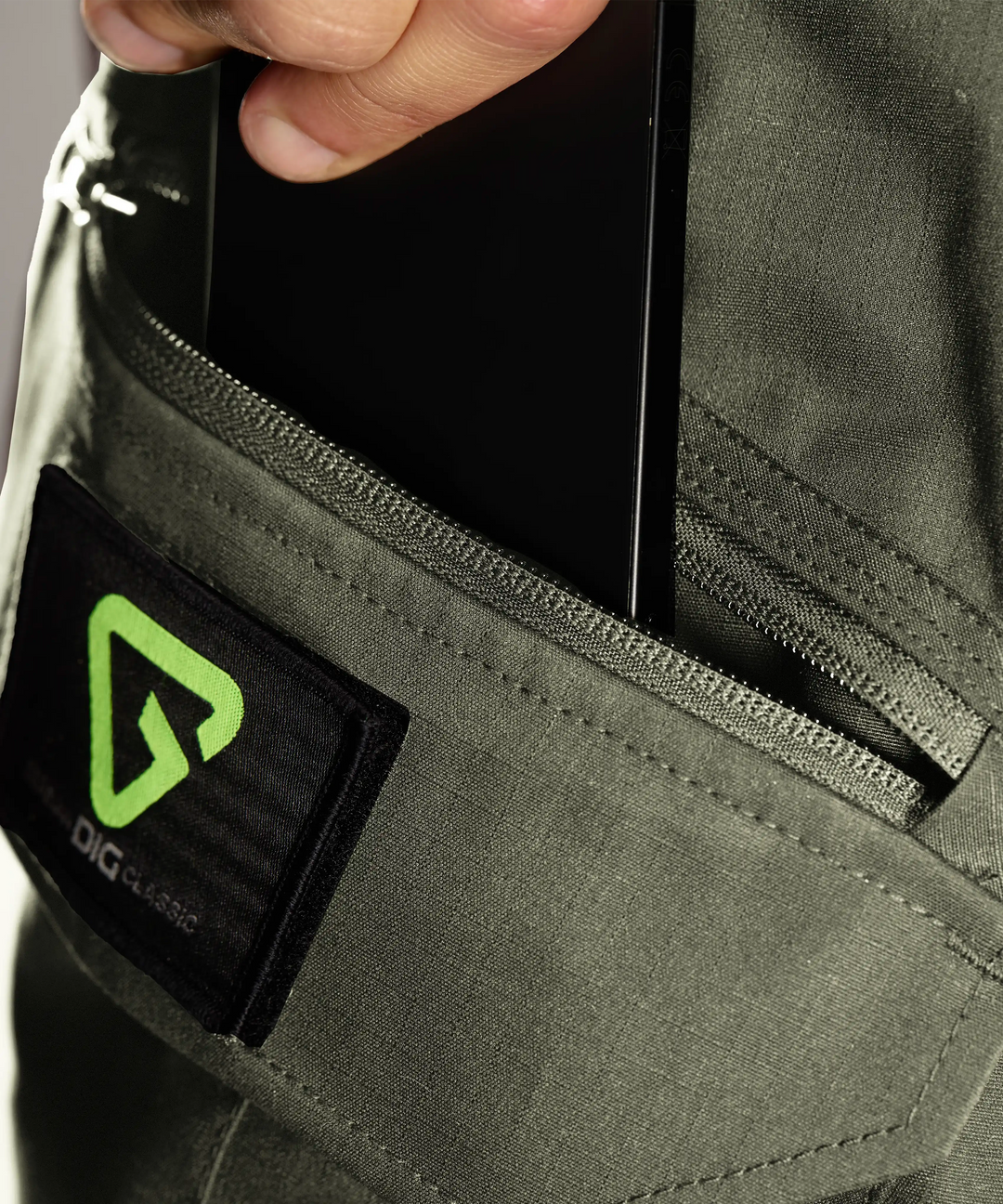 Kinetic Flex - Olive - detail 9
